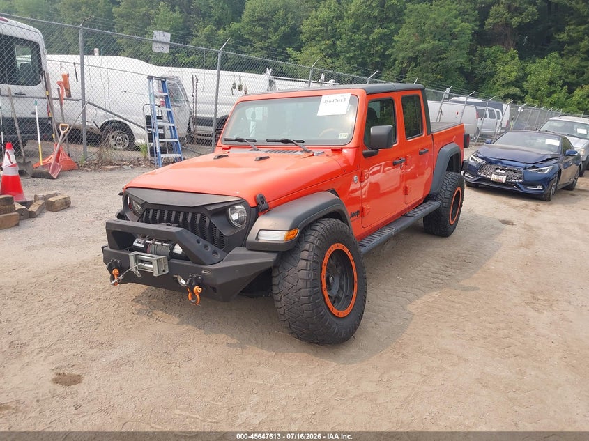 2020 Jeep Gladiator Sport S 4X4 VIN: 1C6HJTAG7LL144104 Lot: 45647613