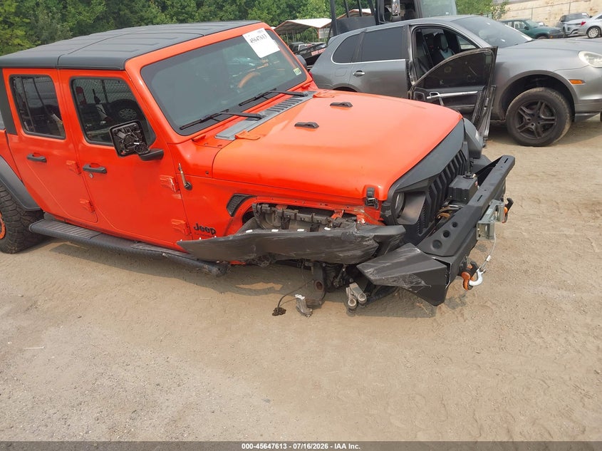 2020 Jeep Gladiator Sport S 4X4 VIN: 1C6HJTAG7LL144104 Lot: 45647613