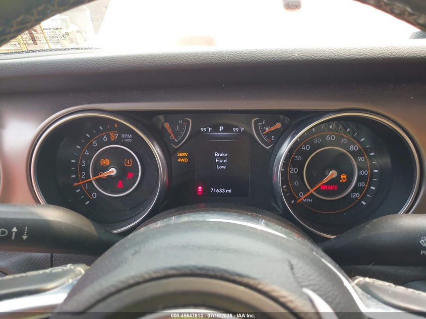 2020 Jeep Gladiator Sport S 4X4 VIN: 1C6HJTAG7LL144104 Lot: 45647613