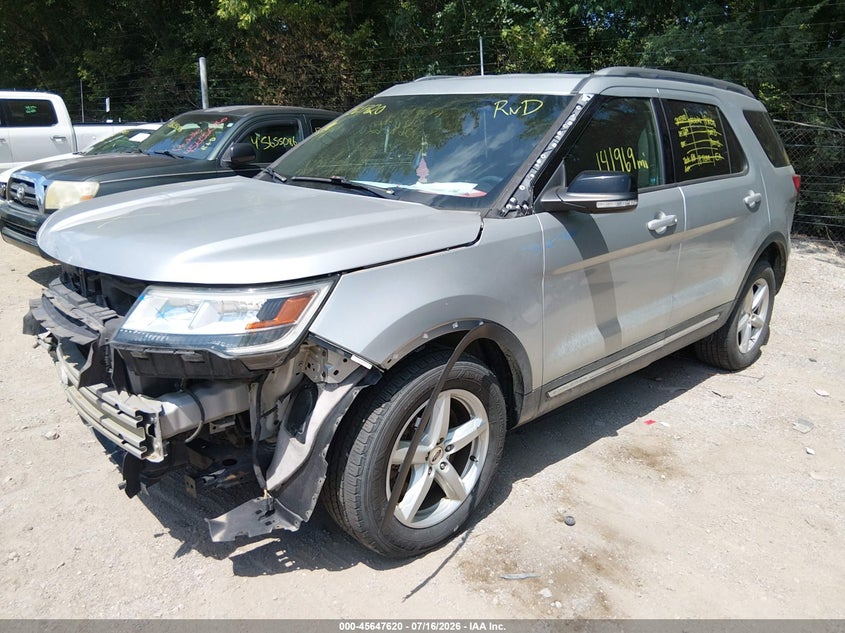 Vin: 1fm5k8d85hgc90135, lot: 46146175, ford explorer xlt 20172