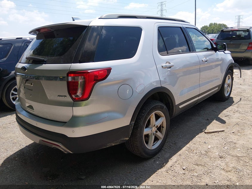 Vin: 1fm5k8d85hgc90135, lot: 46146175, ford explorer xlt 20174