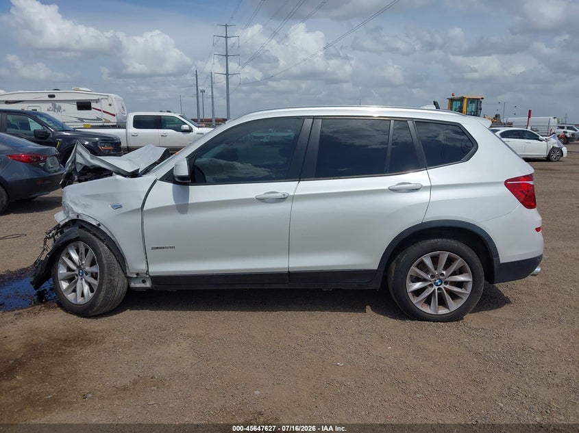 2017 BMW X3 Sdrive28I VIN: 5UXWZ7C34H0V91197 Lot: 45647627