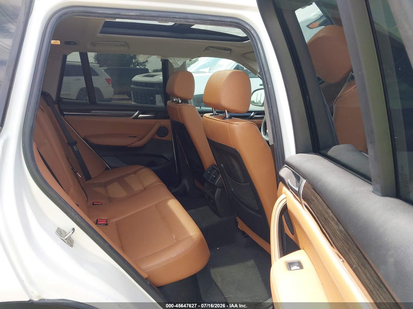 2017 BMW X3 Sdrive28I VIN: 5UXWZ7C34H0V91197 Lot: 45647627