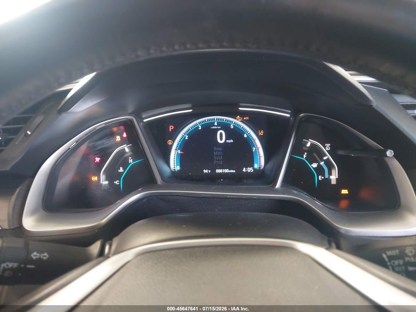 2019 HONDA CIVIC auction photo 7