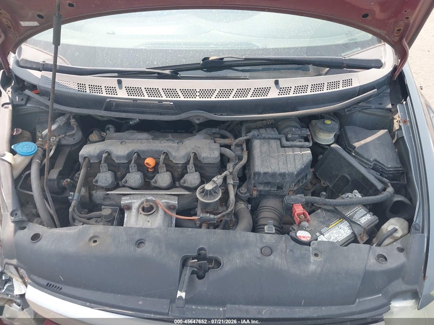 2009 HONDA CIVIC SEDAN 1.8L I-4 VVT, 140HP
