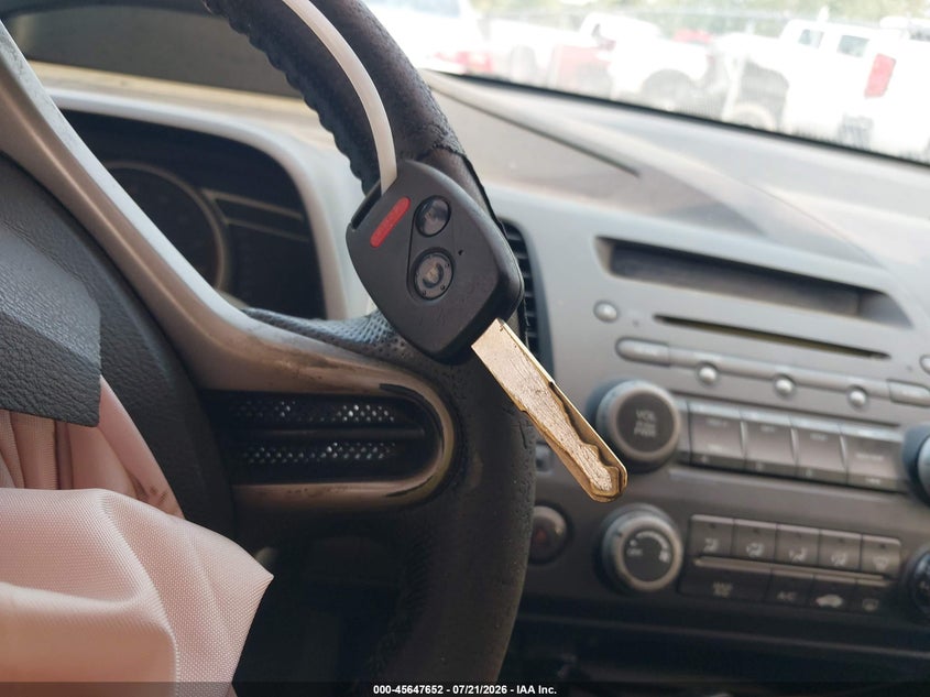 2009 HONDA CIVIC SEDAN 1.8L I-4 VVT, 140HP
