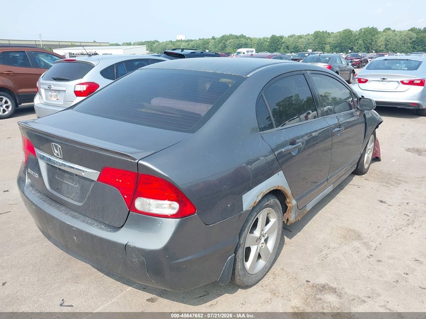 2009 HONDA CIVIC SEDAN 1.8L I-4 VVT, 140HP