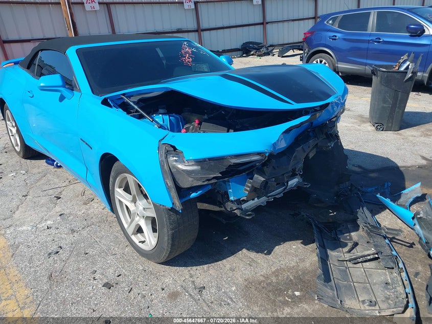 2022 Chevrolet Camaro Rwd 1Lt VIN: 1G1FA3DX8N0127188 Lot: 45647667