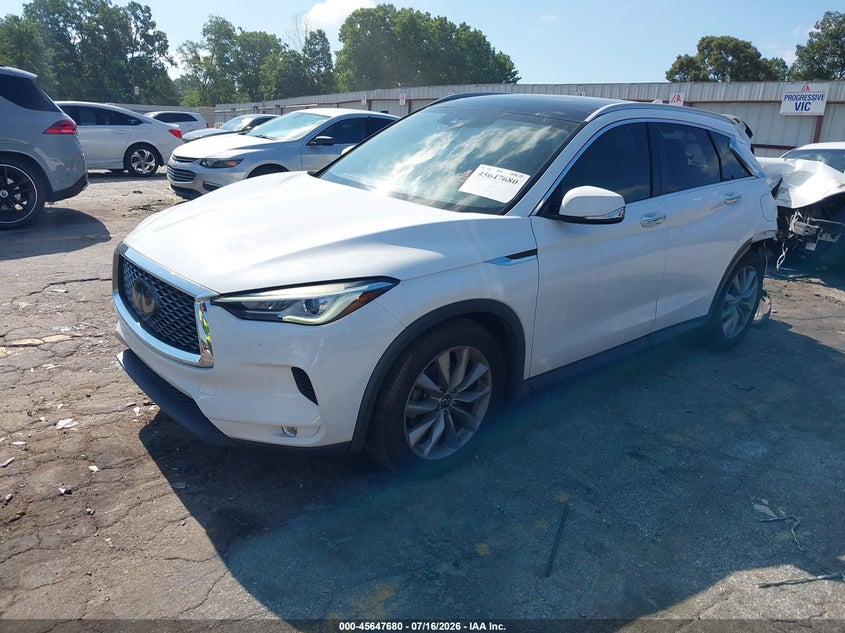 2021 INFINITI QX50 auction photo 2