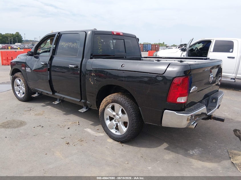 Vin: 1c6rr7lt2gs130105, lot: 46146245, ram 1500 big horn 20163
