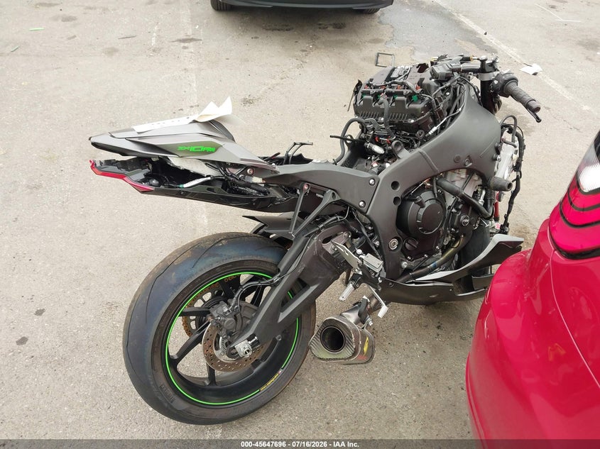 2025 Kawasaki Zx1002 T VIN: JKBZXVT16SA002052 Lot: 45647696