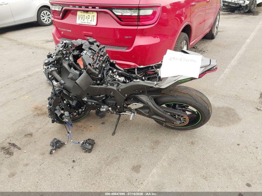2025 Kawasaki Zx1002 T VIN: JKBZXVT16SA002052 Lot: 45647696
