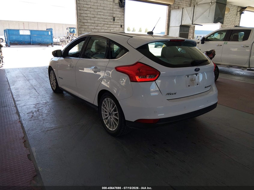 Vin: 1fadp3r49jl296114, lot: 46146252, ford focus electric 20183