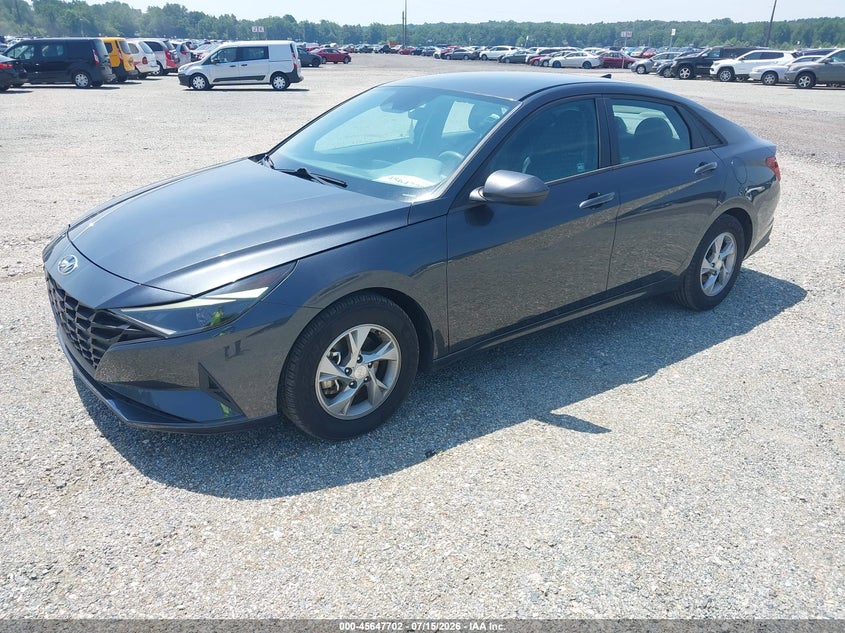 Vin: 5npll4ag3mh050889, lot: 46146257, hyundai elantra se 20212