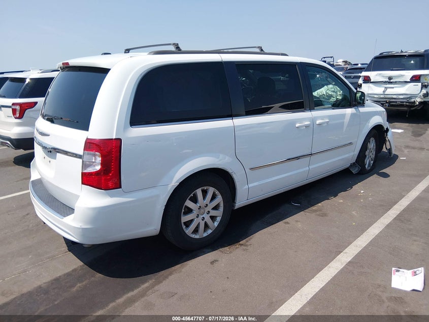 Vin: 2c4rc1bg8er310599, lot: 46146262, chrysler town & country touring 20144