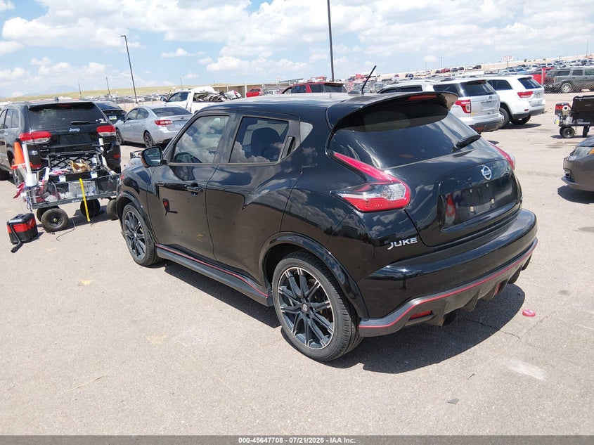 Vin: jn8af5mv5ft553454, lot: 46146263, nissan juke nismo 20153
