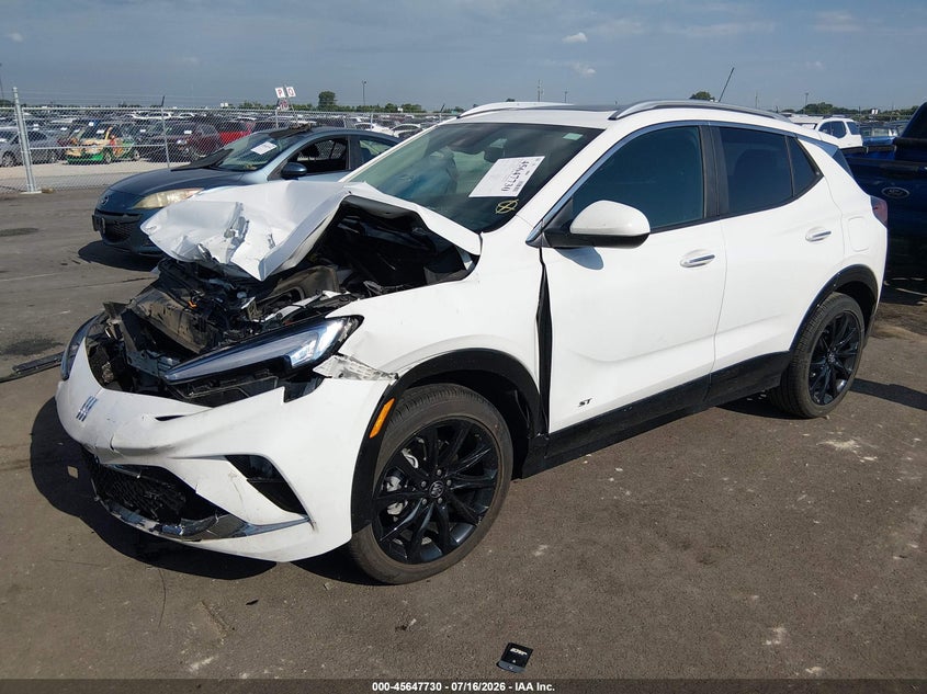 Vin: kl4amdsl3sb136180, lot: 46146285, buick encore gx sport touring fwd 20252
