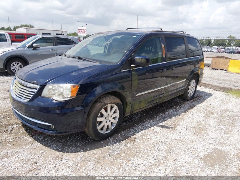 Vin: 2c4rc1bg0fr545189, lot: 46146287, chrysler town & country touring 20152