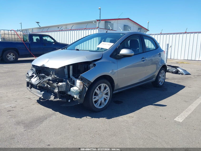 Vin: jm1de1kz3e0177976, lot: 46146299, mazda mazda2 sport 20142