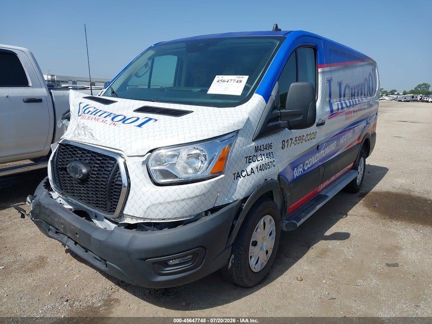 2021 Ford Transit-250 VIN: 1FTBR1Y87MKA44358 Lot: 45647748