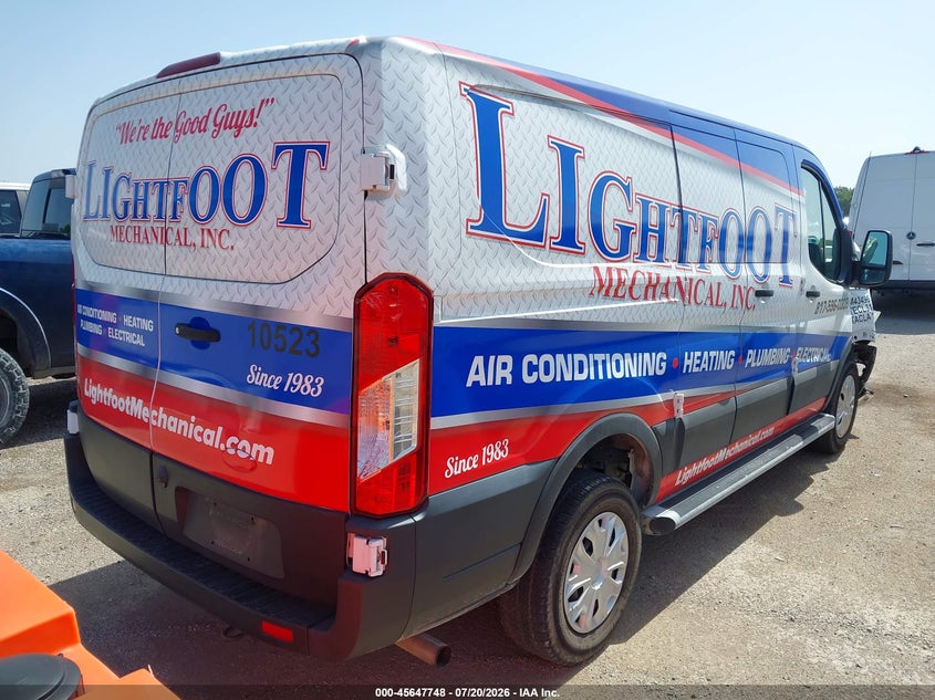 2021 Ford Transit-250 VIN: 1FTBR1Y87MKA44358 Lot: 45647748