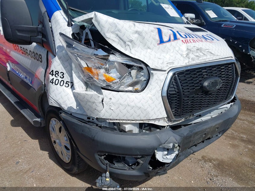 2021 Ford Transit-250 VIN: 1FTBR1Y87MKA44358 Lot: 45647748