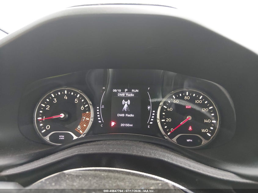 2019 Jeep Renegade Altitude 4X4 VIN: ZACNJBBB9KPK62770 Lot: 45647764