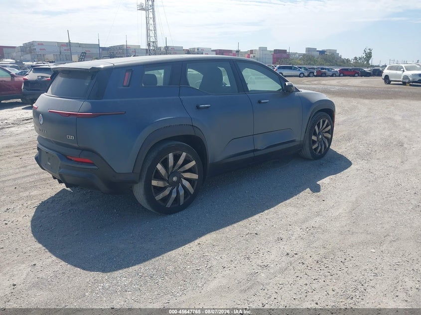 Vin: vcf1zbu26pg002225, lot: 46146320, fisker ocean one 20234