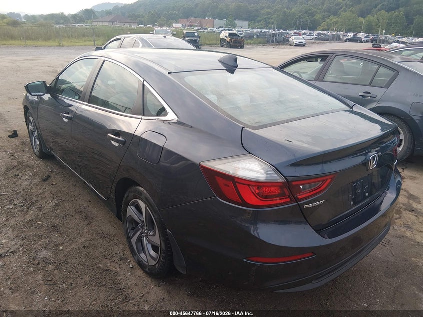 Vin: 19xze4f50ke032072, lot: 46146321, honda insight ex 20193