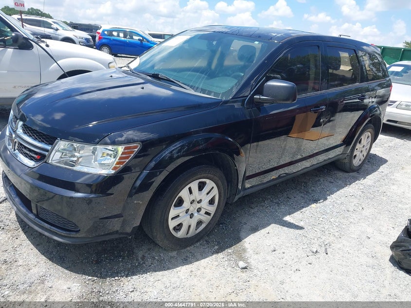 Vin: 3c4pdcab5ft630676, lot: 46146346, dodge journey american value pkg 20152