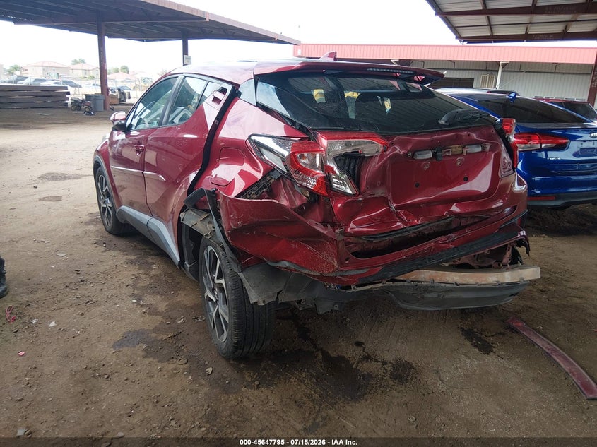 2018 Toyota C-Hr Xle VIN: NMTKHMBX3JR046597 Lot: 45647795