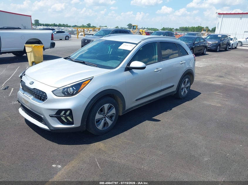 Vin: kndcb3lcxl5394113, lot: 46146352, kia niro lx 20202