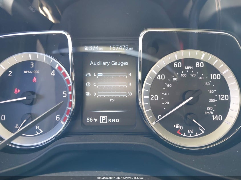 NISSAN TITAN XD 2016 VIN 1N6BA1F29GN504769