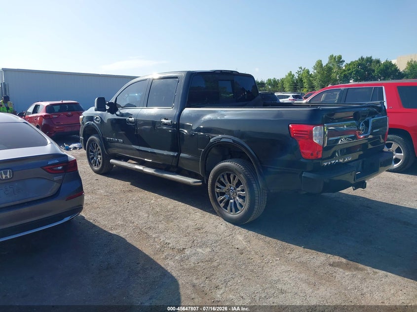Vin: 1n6ba1f29gn504769, lot: 46146362, nissan titan xd platinum reserve diesel 20163