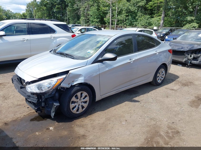 2015 Hyundai Accent, Удар спереди, IAAI, VIN KMHCT4AE9FU877007 — фото 2