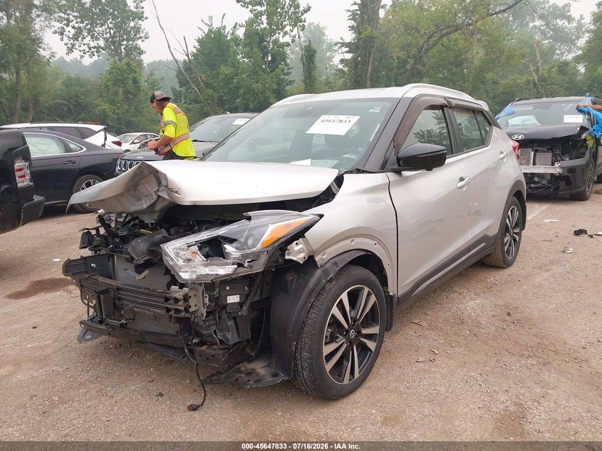 2020 Nissan Kicks, Front End, IAAI, VIN 3N1CP5DV4LL499780 — photo 2