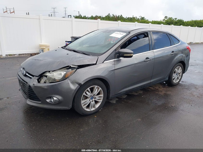Vin: 1fahp3h26cl315299, lot: 46146399, ford focus sel 20122