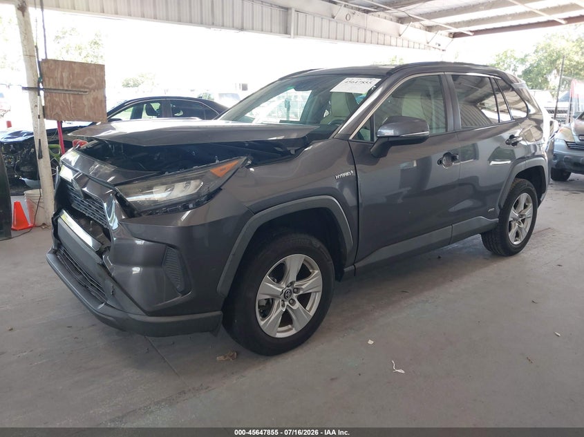 2019 Toyota RAV 4, Удар спереду, IAAI, VIN 2T3MWRFVXKW004319 — фото 2