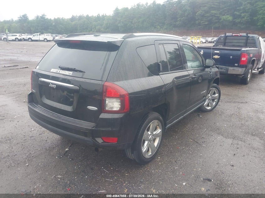 Vin: 1c4njdeb6ed729379, lot: 46146411, jeep compass latitude 20144