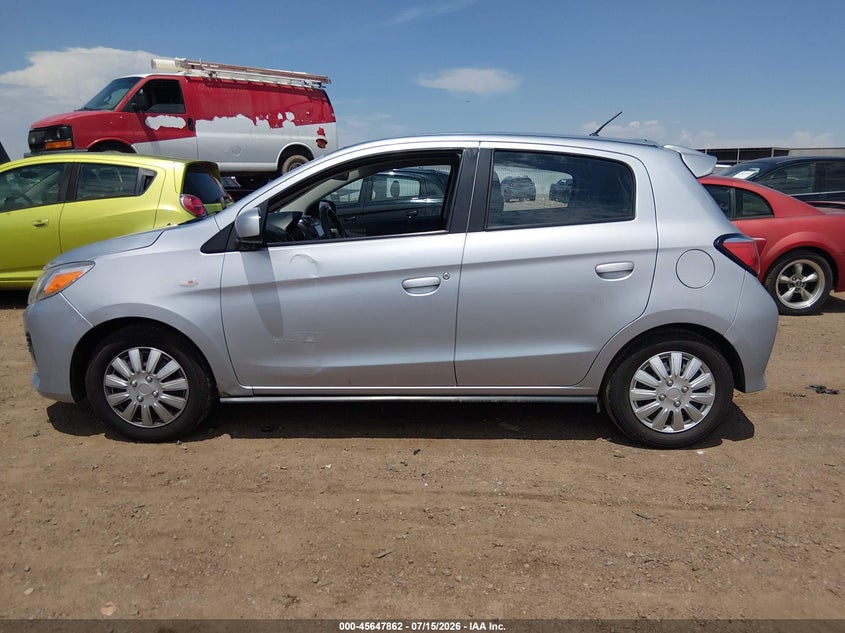 2022 Mitsubishi Mirage Es/Le VIN: ML32AUHJ6NH003300 Lot: 45647862