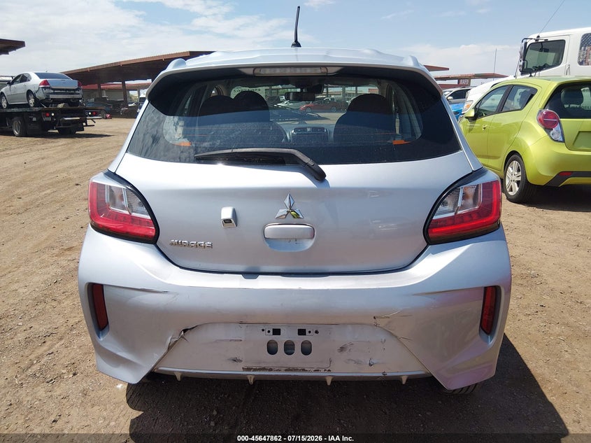 2022 Mitsubishi Mirage Es/Le VIN: ML32AUHJ6NH003300 Lot: 45647862