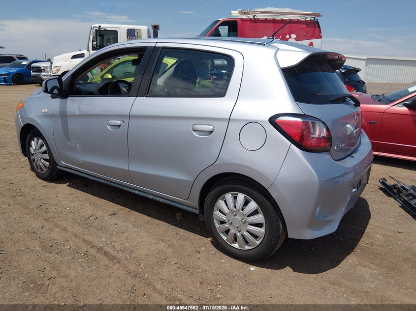 2022 Mitsubishi Mirage Es/Le VIN: ML32AUHJ6NH003300 Lot: 45647862