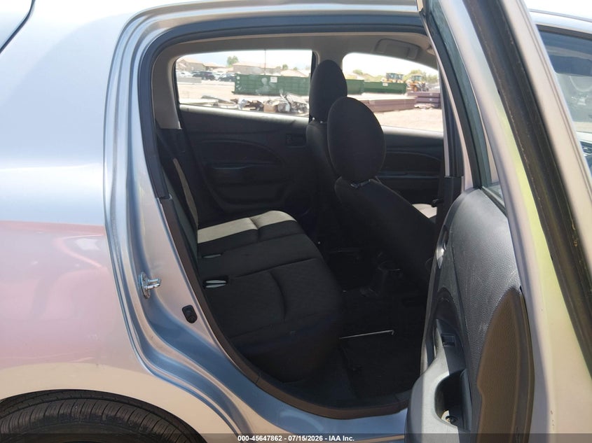 2022 Mitsubishi Mirage Es/Le VIN: ML32AUHJ6NH003300 Lot: 45647862