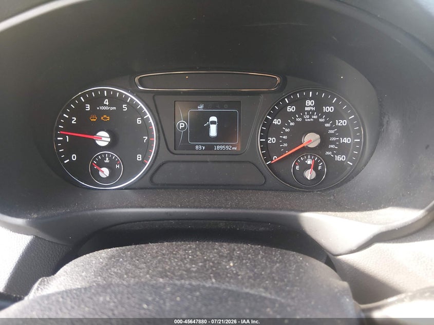 2016 KIA SORENTO auction photo 7