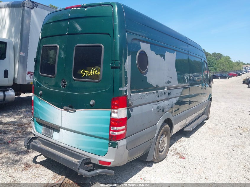 2012 Mercedes-Benz Sprinter 2500 High Roof VIN: WD3PE8CC0C5724311 Lot: 45647895