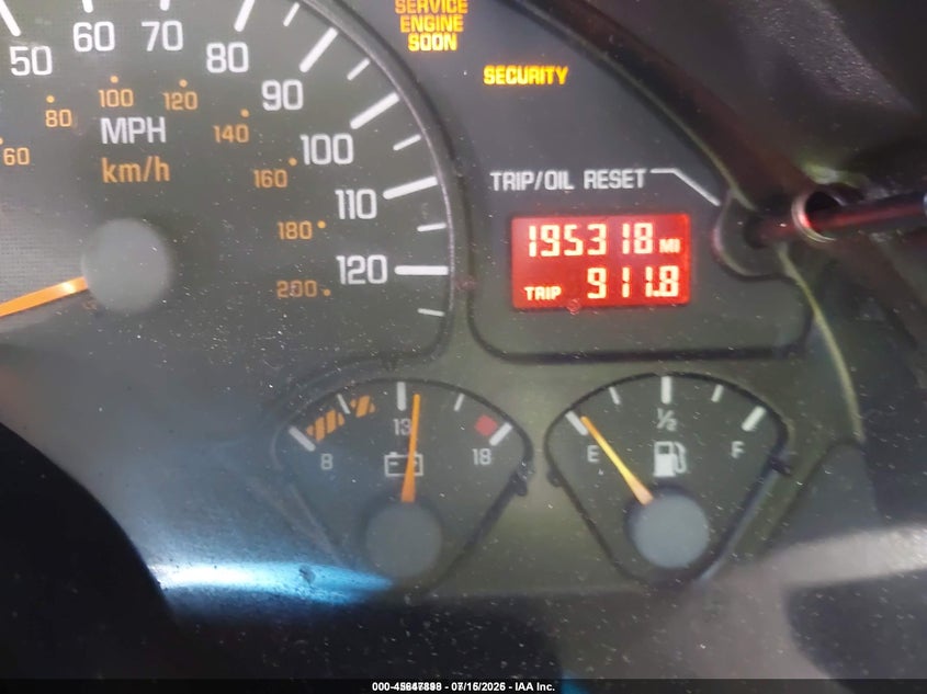 2000 Pontiac Firebird VIN: 2G2FS22K2Y2168428 Lot: 45647898