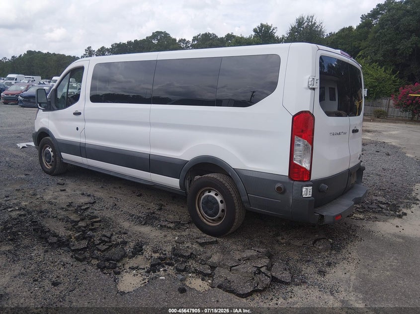 Vin: 1fbzx2zm2jkb42929, lot: 46146460, ford transit-350 xl 20183