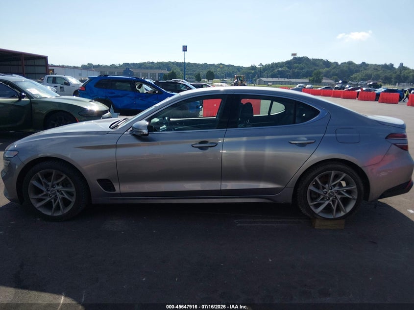2022 Genesis G70 2.0T Rwd VIN: KMTG34TA0NU093959 Lot: 45647916