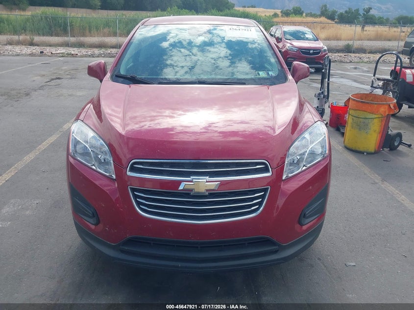 2015 Chevrolet Trax Ls VIN: KL7CJPSB7FB179701 Lot: 45647921