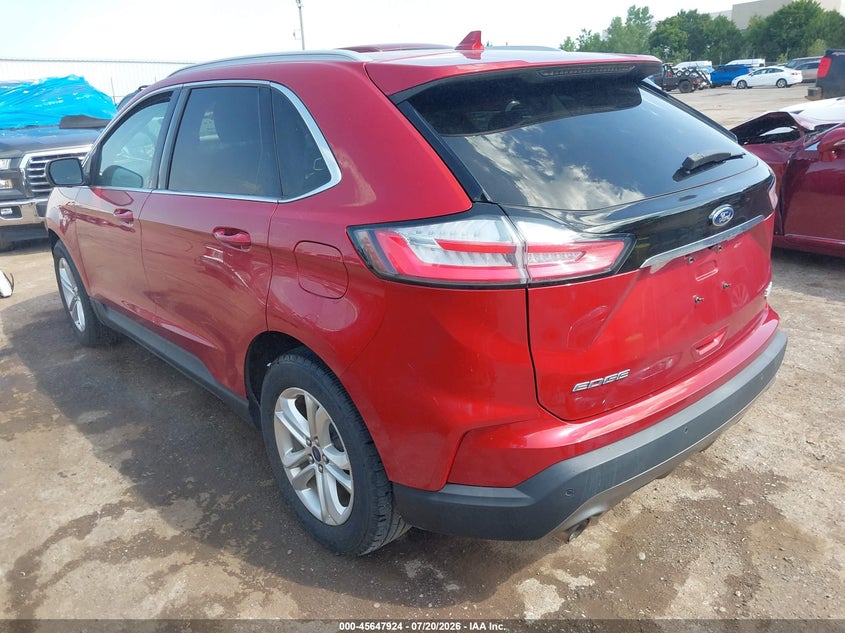 2020 Ford Edge Sel VIN: 2FMPK3J96LBA42873 Lot: 45647924